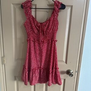 Red Polka Dot Dress